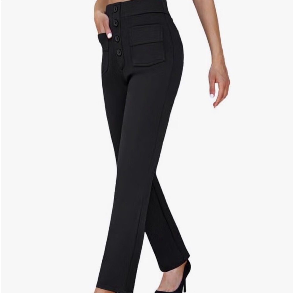 Black Yoga Paint/ Slacks  Size XL